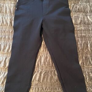 SPANX Black Leggings Cropped